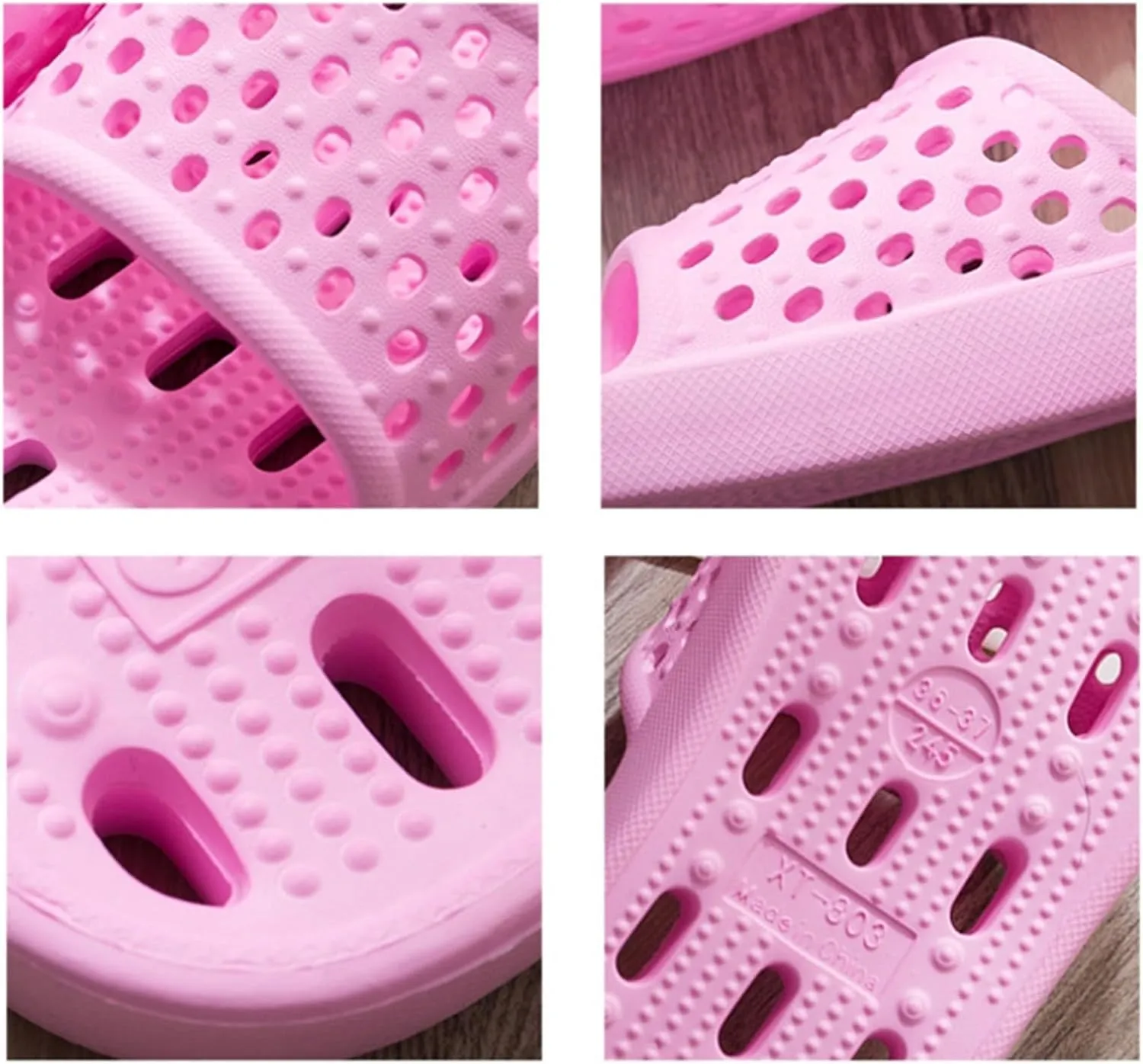 Summer Home Household Indoor Slip Thick Soled PVC Women Slippers Men's Slippers 10