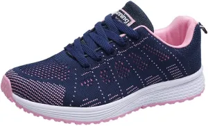 Tennis Shoes Womens Lightweight Comfortable Lace up Mens Tennis Shoes Slip On Black Casual Shoes Waterproof Sneakers Red Tennis Shoe Cross Trainer Shoe