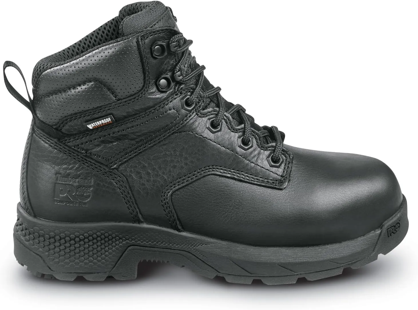 Timberland PRO Women's 6 Black TiTAN EV MaxTRAX Composite Toe Waterproof Boot