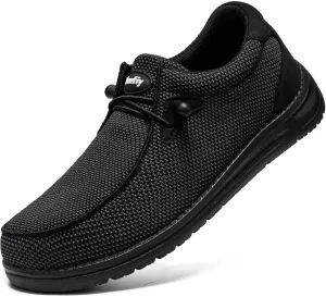 Tinefiy Steel Toe Shoes for Women Lightweight Safety Shoes Air Cushion Comfortable Slip Resistant Indestructible Womens Puncture Proof Work Shoe