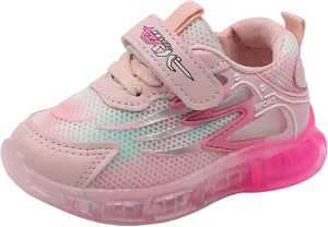 Toddler Boys Girls Sneakers LED Light Breathable Running Sneakers Little Baby Light Up Sport Baby Shoes
