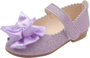 Toddler Girl Shoes Kids Shoes Single Bowknot Dancing Shoes Bling Infant Girls Baby Shoes Sandals Princess White Shoes