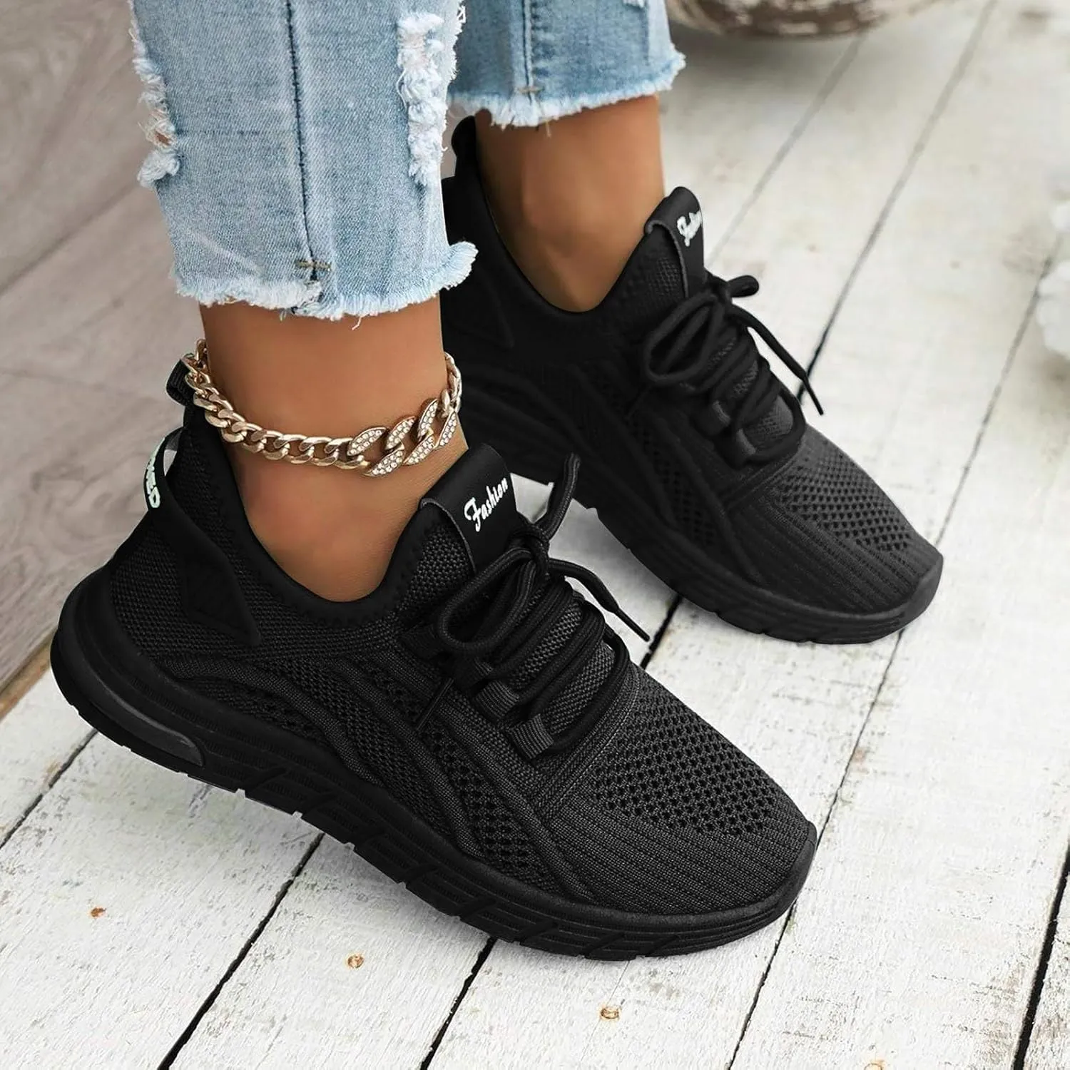 Walking Shoes Women 2025 Women's Slip on Walk Shoe Lightweight Casual Tennis Sneaker Workout Breathable Running Shoes Comfortable Fashion Athletic Sports Gym Sneakers