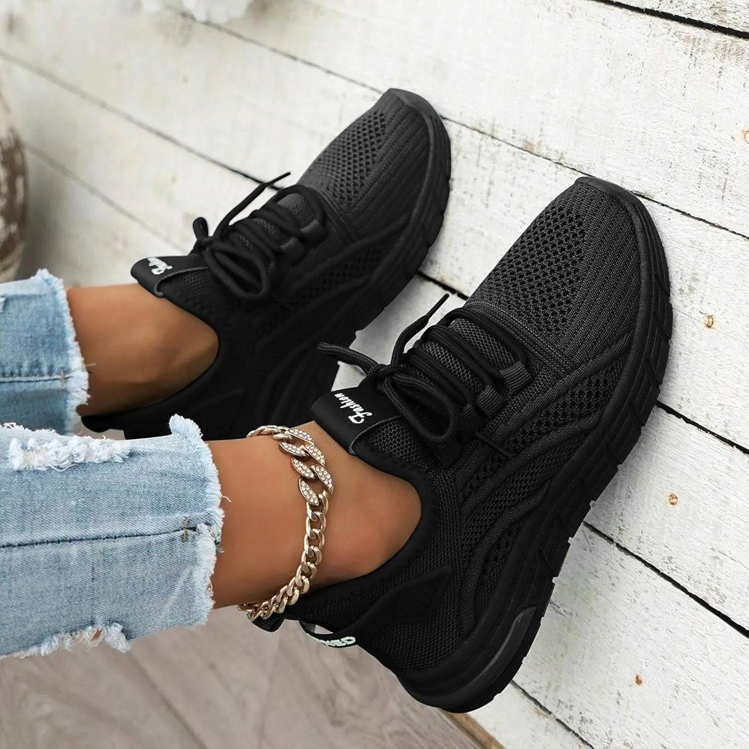 Walking Shoes Women 2025 Women's Slip on Walk Shoe Lightweight Casual Tennis Sneaker Workout Breathable Running Shoes Comfortable Fashion Athletic Sports Gym Sneakers