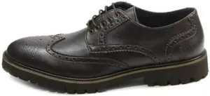 will's Men's The Continental Brogue Vegan Oxford (11, Brown)