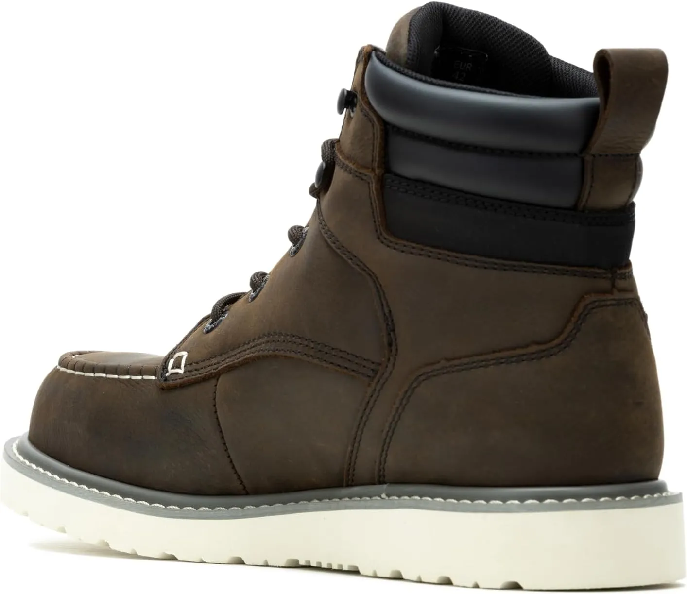 Wolverine Men's Trade Wedge Waterproof Steel Toe 6 " Construction Boot