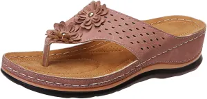 Women Casual Flip Flops Yoga Mat Comfortable Cushion Arch Support Walking Thong Sandals Lightweight NonSlip Summer Beach