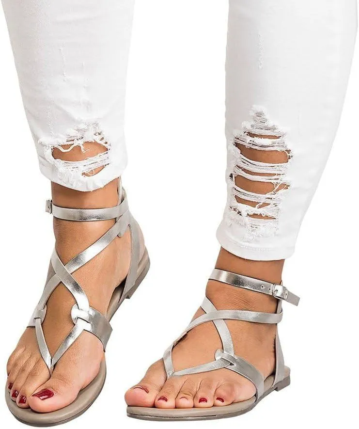 Womens Adjustable Buckle Sandals Arch Support Lightweight Cushion Slides Summer Beach Walking Shoes Orthopedic Comfort Casual Footwear Orthopedic Shoes for Women