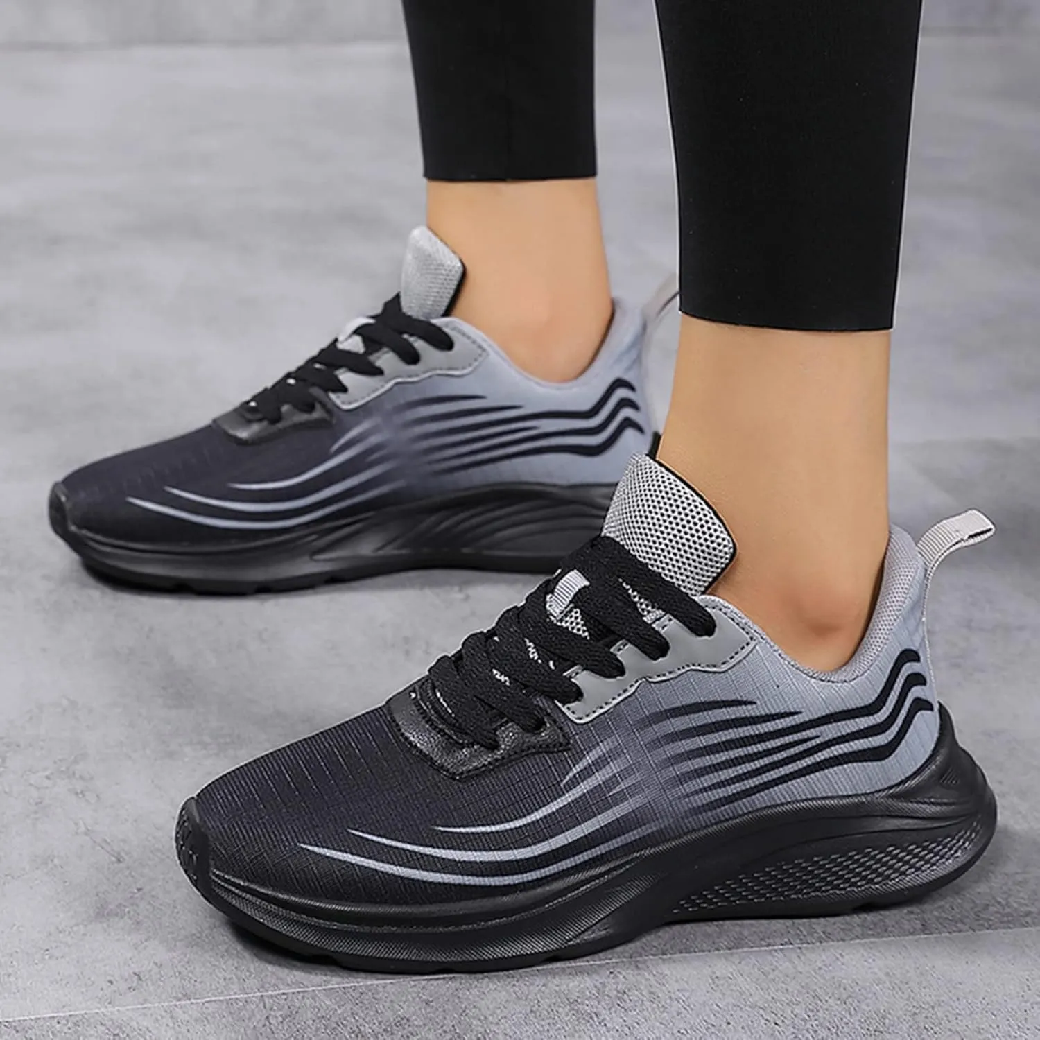 Women's Running Shoes Outdoor Breathable Athletic Sneakers Comfortable Non Slip Sports Walking Shoes for Women