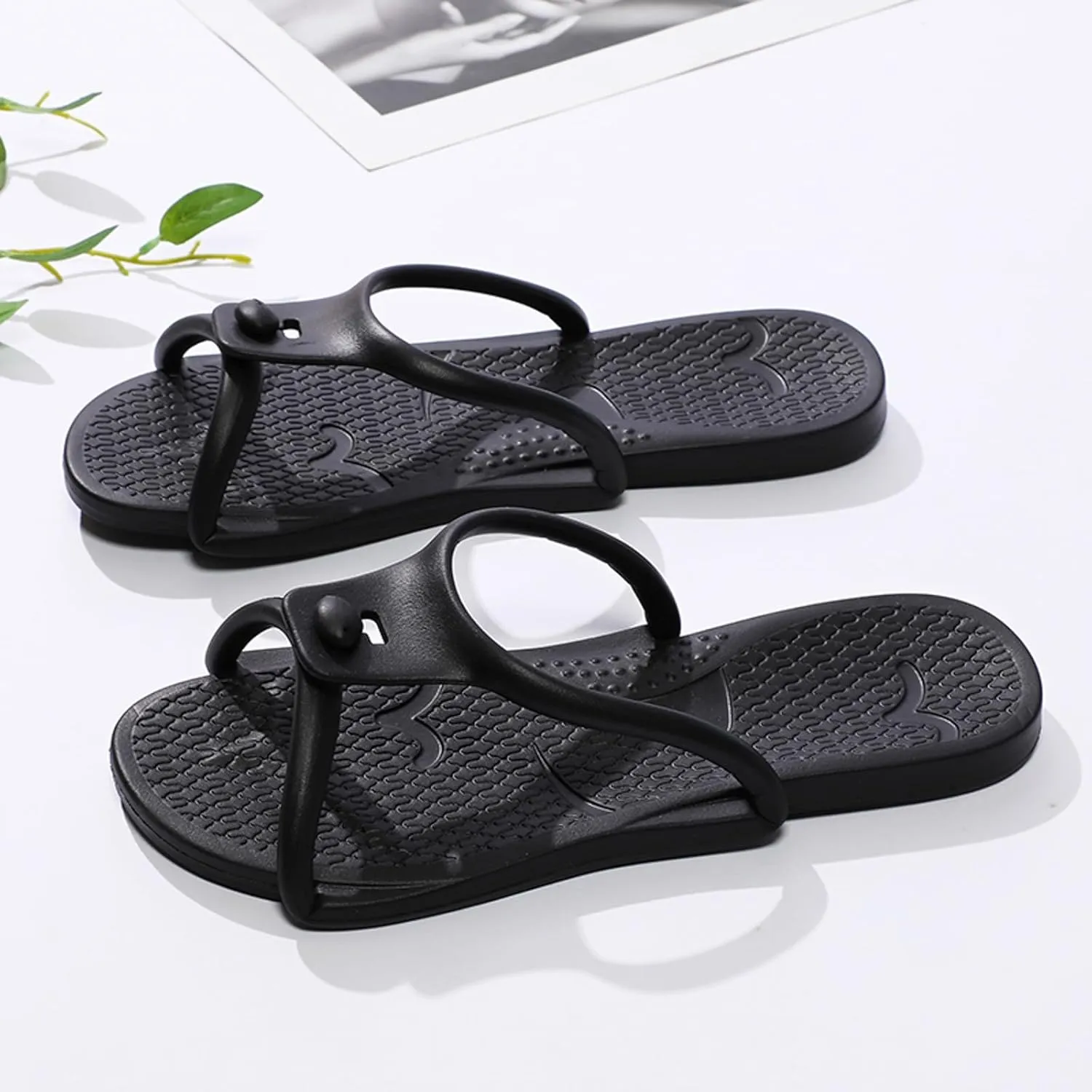 Women's Slides Indoor Home Beach Non Slip Sandal Casual Sandals Indoor Outdoor Shower Shoes for Women