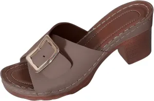 Women's Summer Shoes Classic Slide Sandal Front Buckle Soft Cozy Comfort Hollow Slipper Slide Orthopedic Shoe